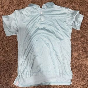 Peter Millar coral polo